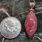 Thulite Sterling Silver Pendant - image 6