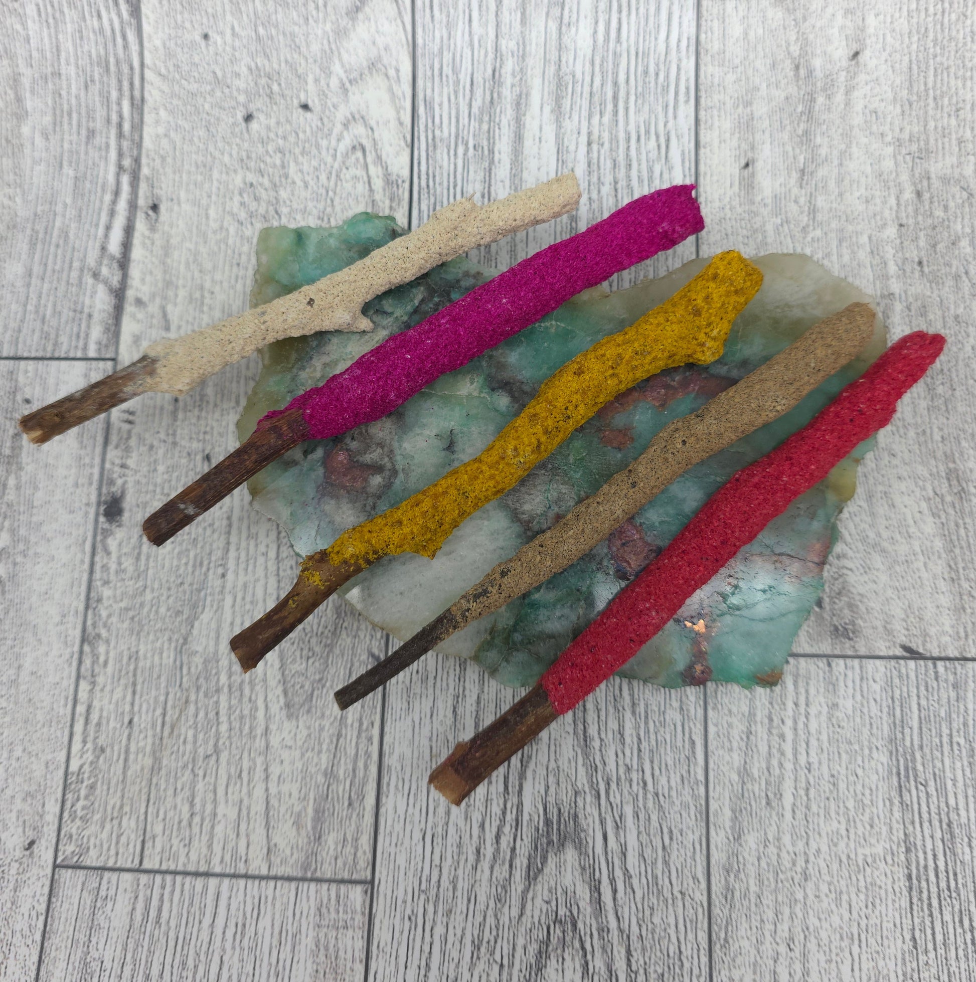 Resin Dipped Sage Sticks - alternate view