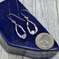 Swiss Blue Topaz Oval Hook Earrings - alternate view