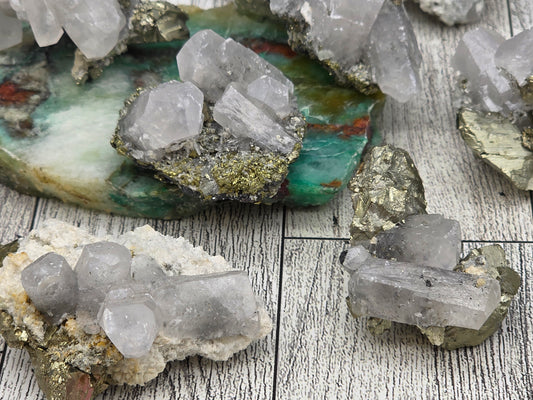 Calcite with Pyrite Specimen