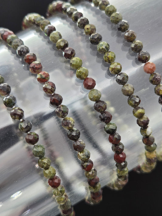 Dragon Blood Jasper Stretchy Bracelet