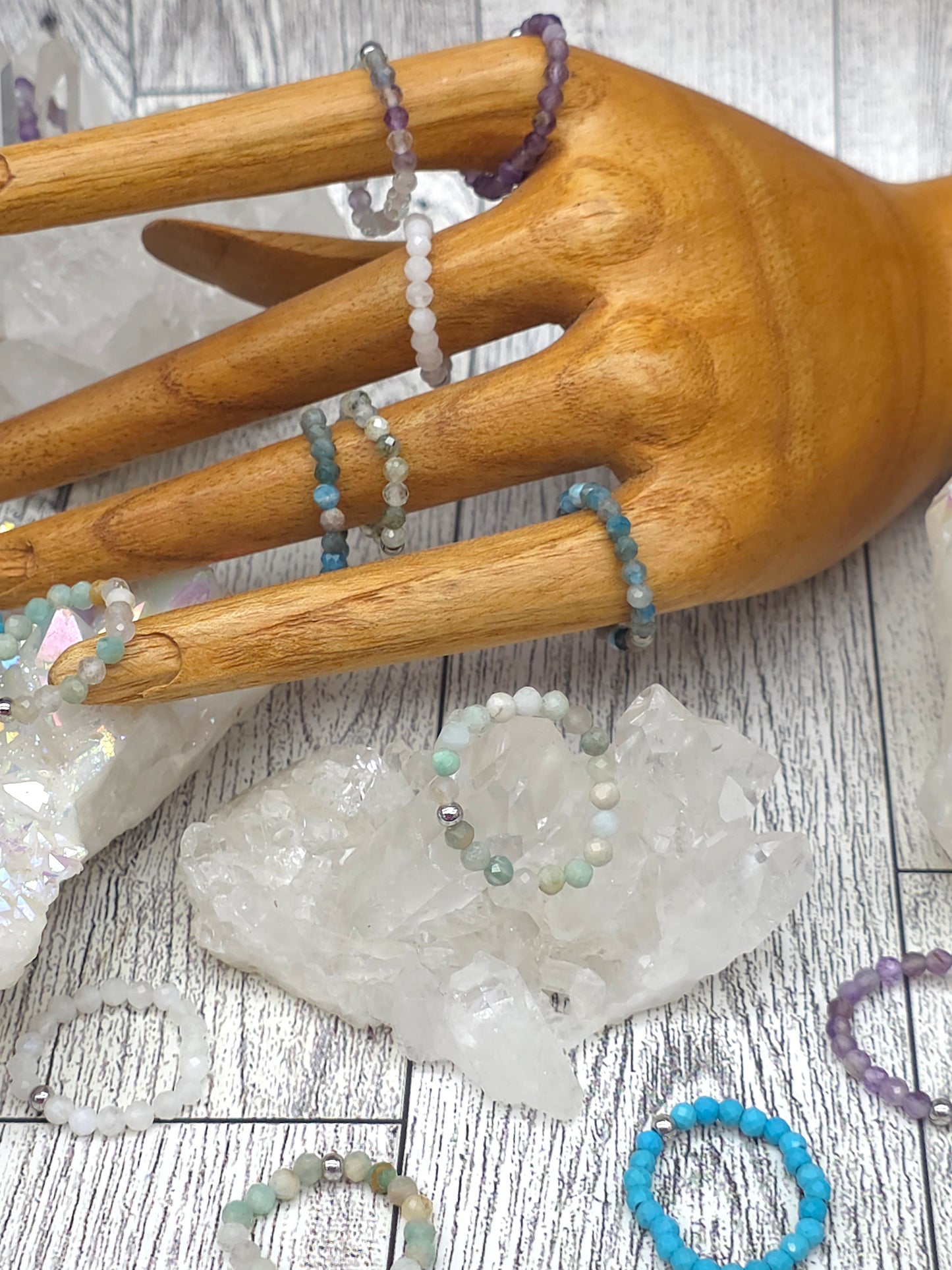 Stretchy Crystal Rings