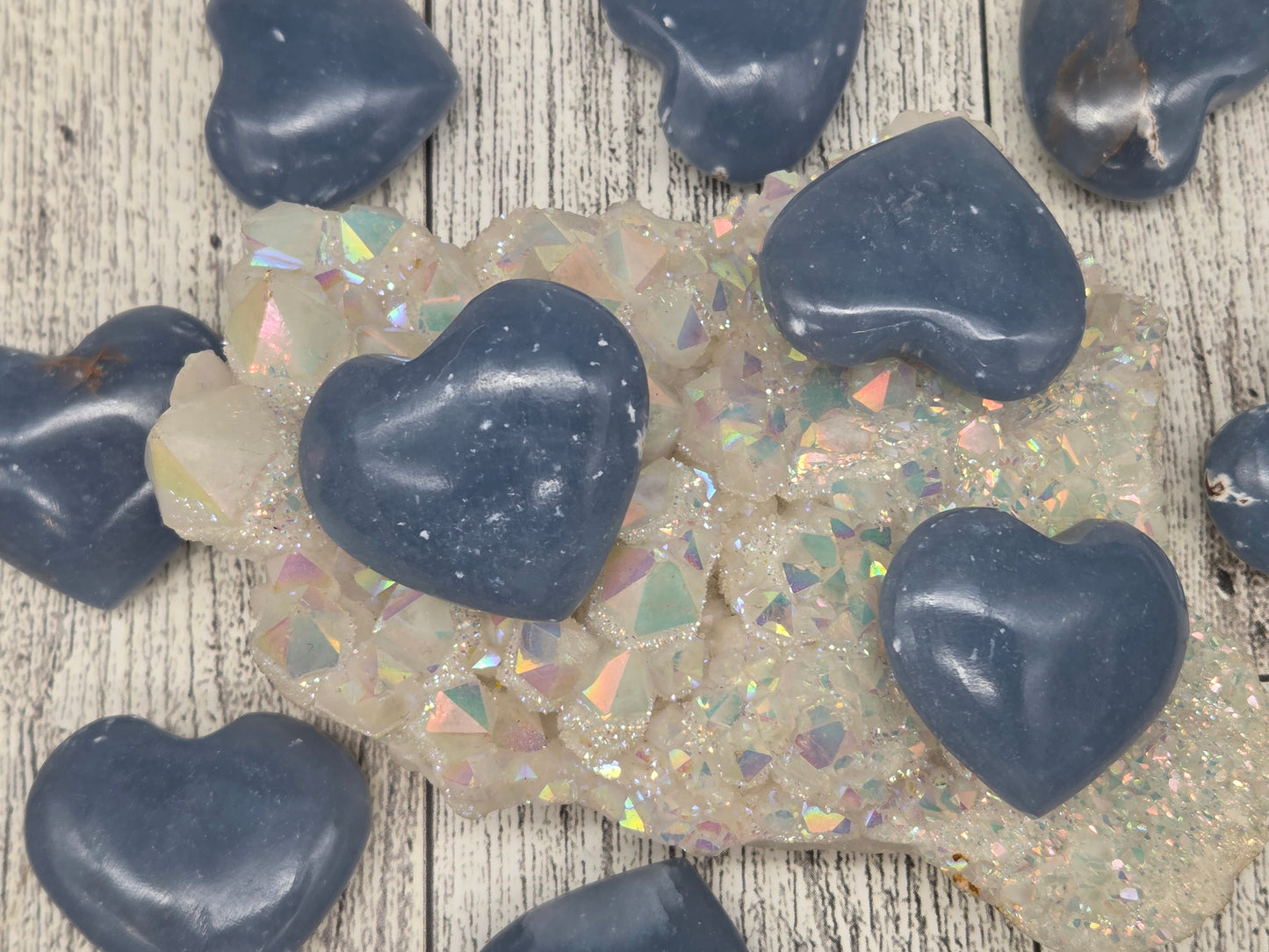 Angelite Heart