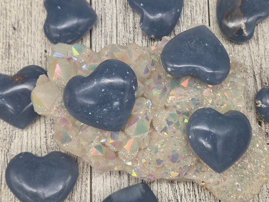 Angelite Heart