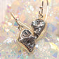 Meteorite Sterling Silver Hook Earrings