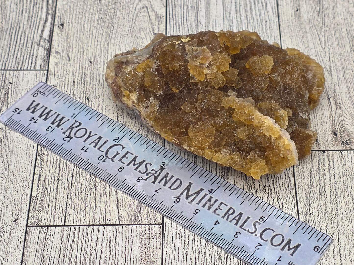 Yellow Fluorite Specimen