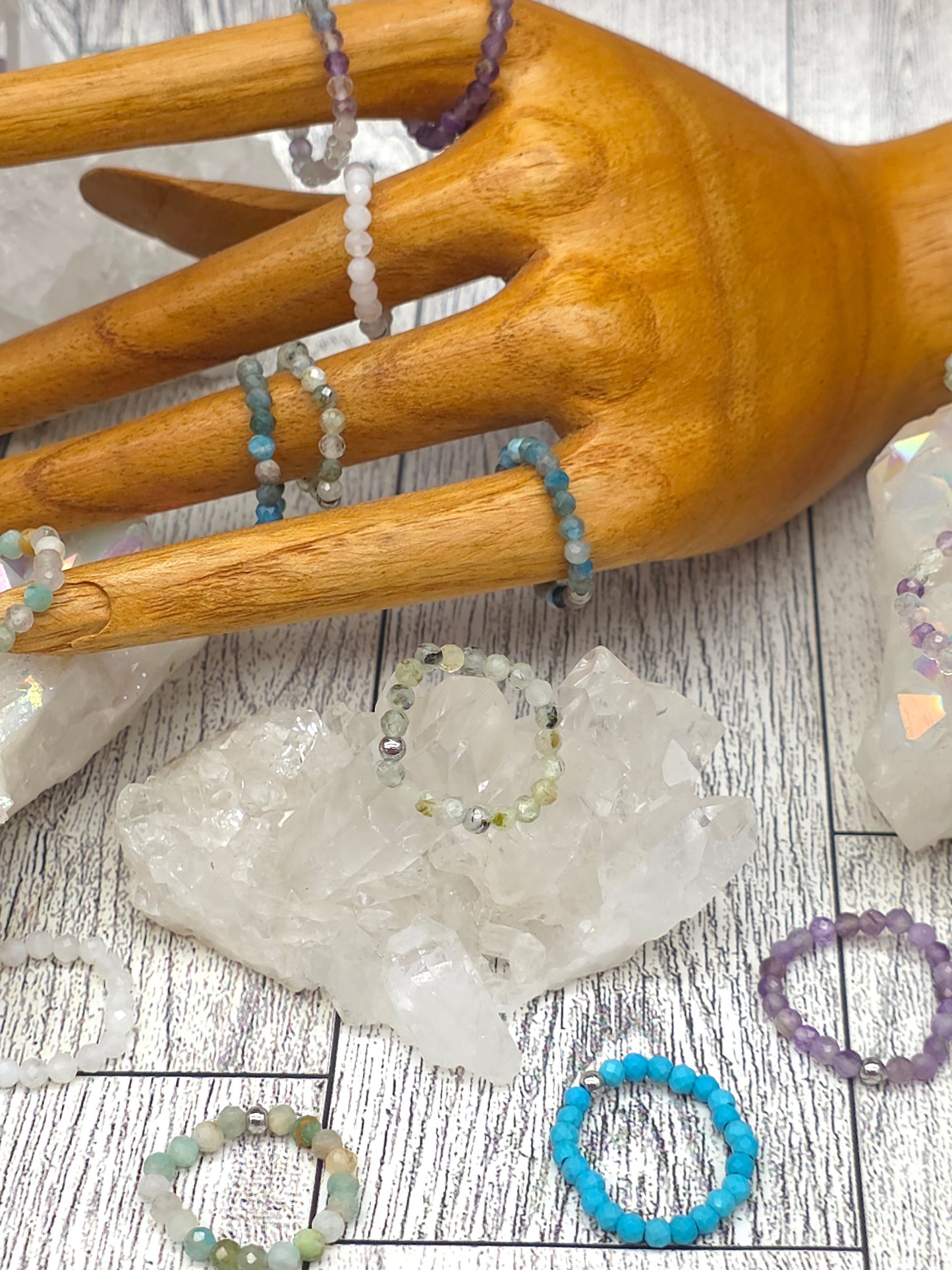 Stretchy Crystal Rings