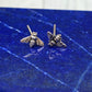 Sterling Silver Bee Post Earrings