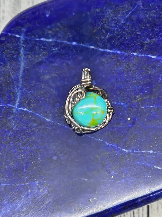 Dainty Turquoise Pendant