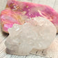Half-Face Druzy Agate Skull - alternate view