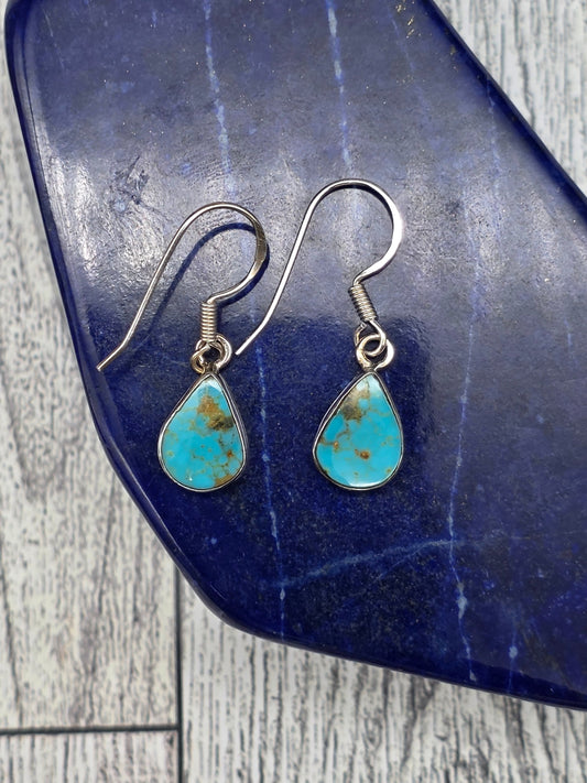 Turquoise Teardrop Earrings
