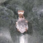 Herkimer Diamond Quartz Sterling Silver Pendant - detail shot