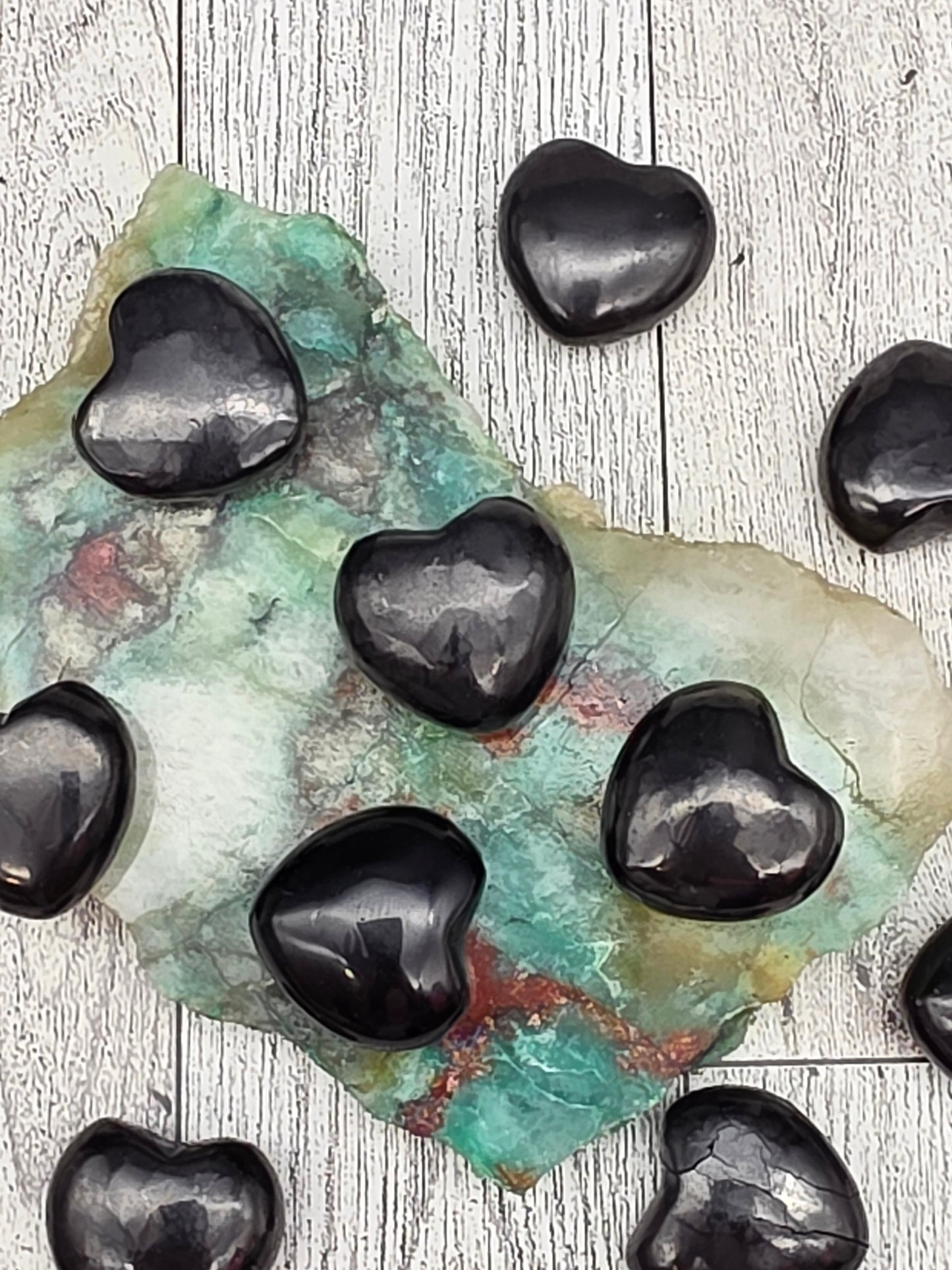 Shungite Heart