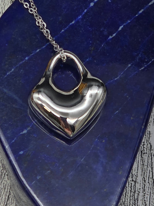 Sterling Silver Heart Necklace