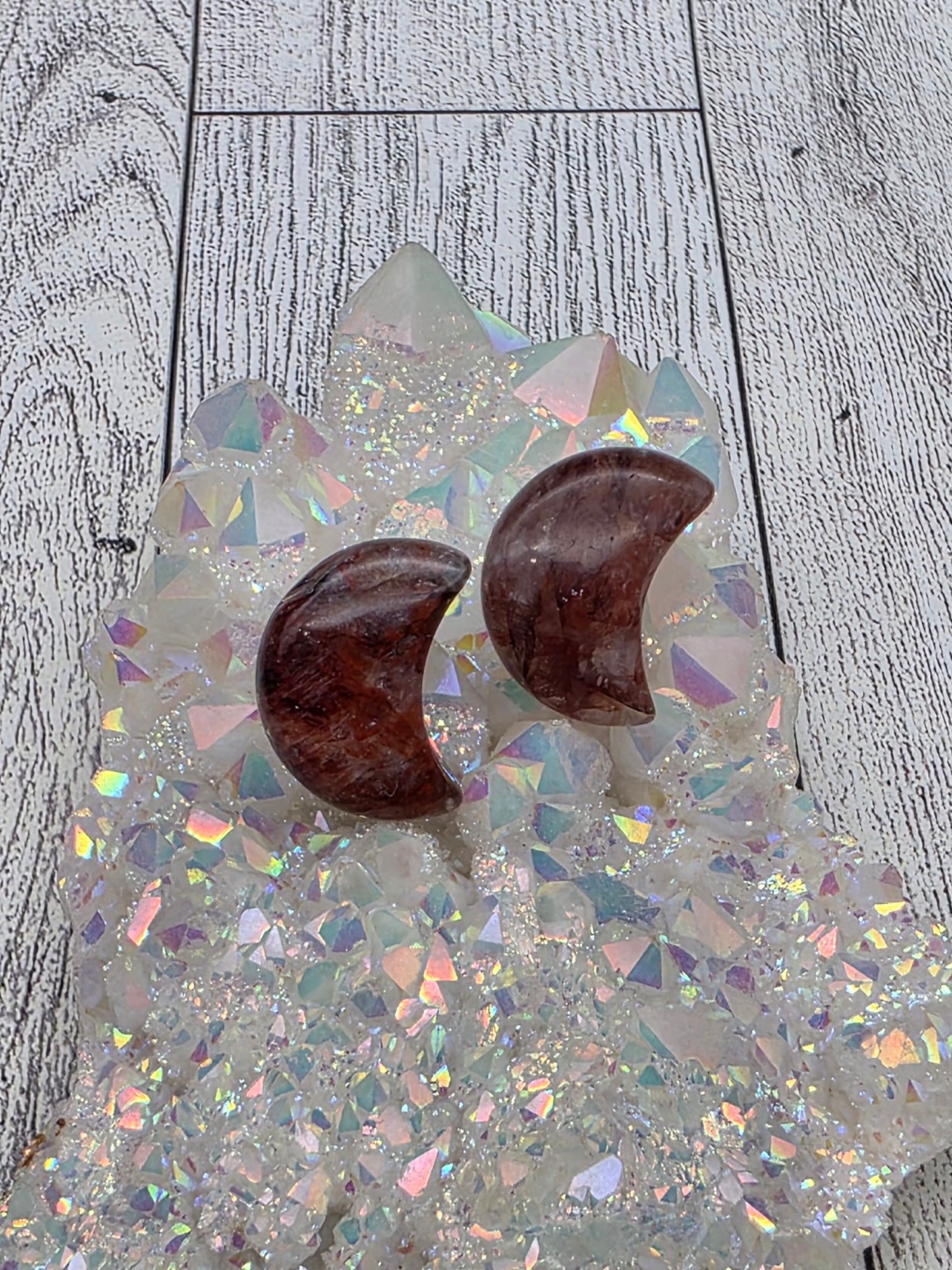 Crystal Moon Earrings