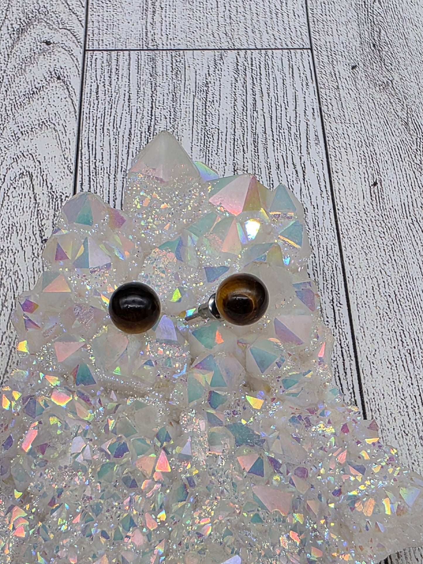 Round Crystal Earrings