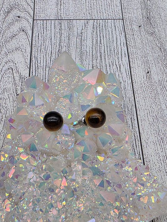 Round Crystal Earrings