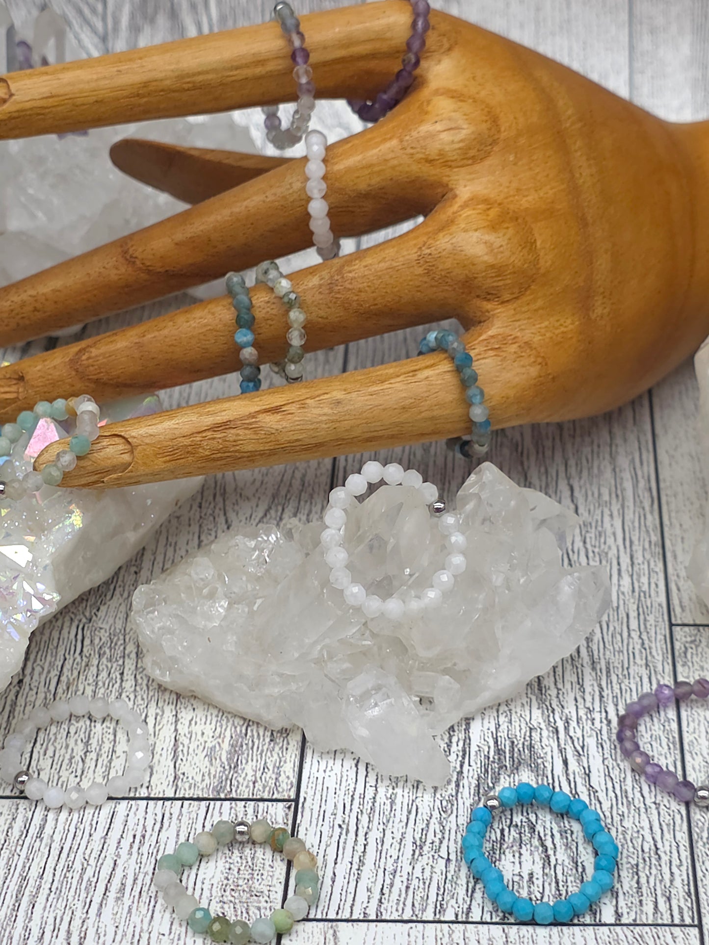 Stretchy Crystal Rings