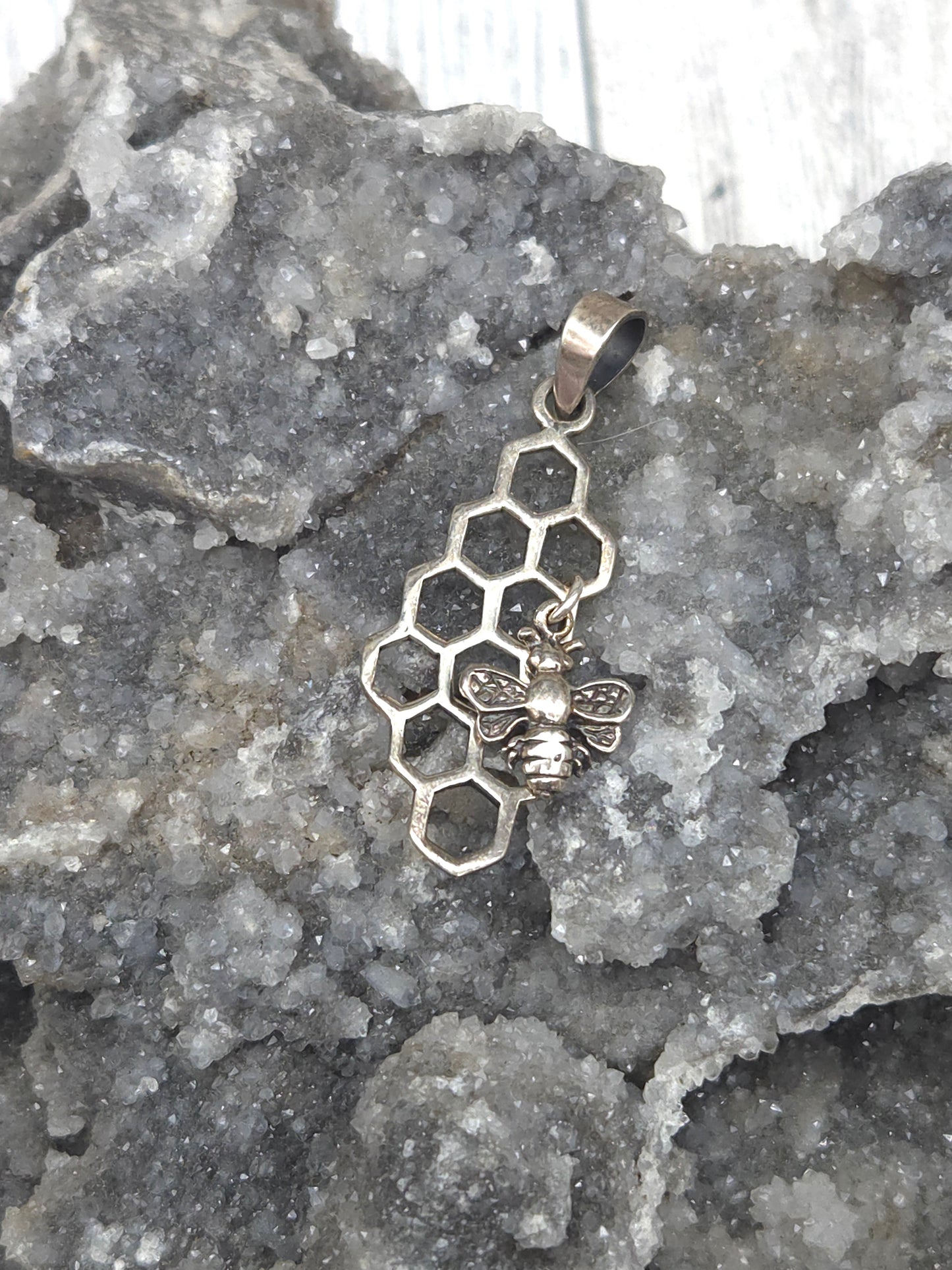 Sterling Silver Bee Pendant