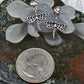 Sterling Silver Dragonfly Post Dangle Earrings - alternate view