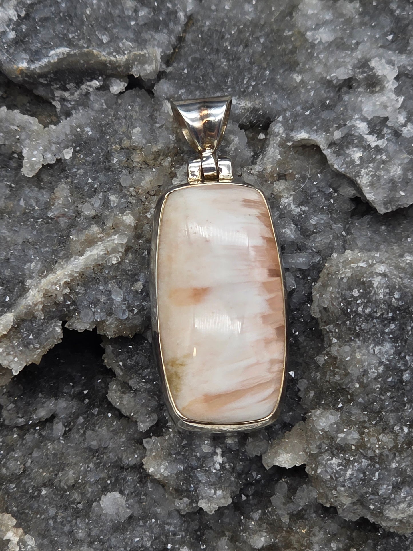 Scolecite Pendant