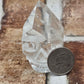 Clear Quartz Skull with Crown Point