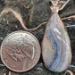 Blue Scheelite Sterling Silver Pendant - alternate view