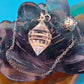 Double Terminated Clear Quartz Vogel Pendulum