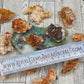Vanadinite on Barite Specimen - detail shot