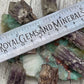 Bi-Colored Aragonite Crystal Specimen - detail shot
