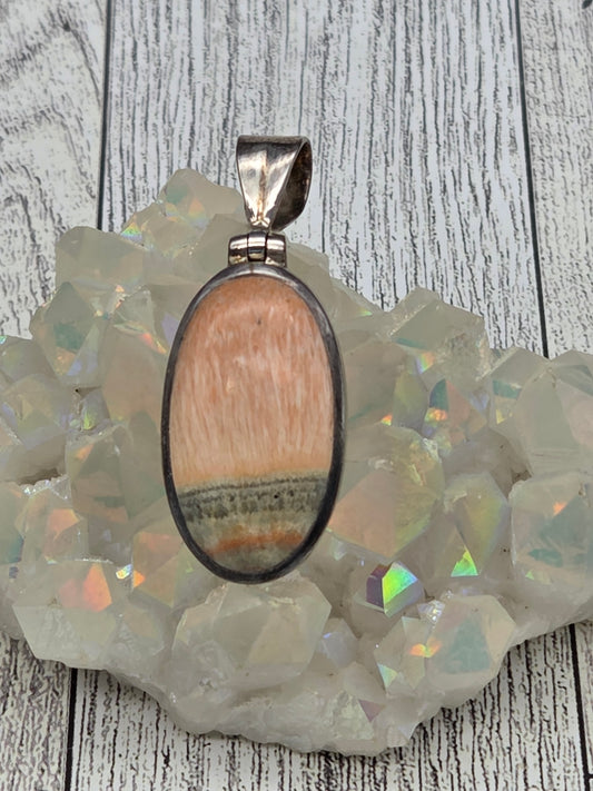 Celestobarite Pendant