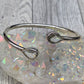 Praisolite Green Amethyst Cuff Bracelet