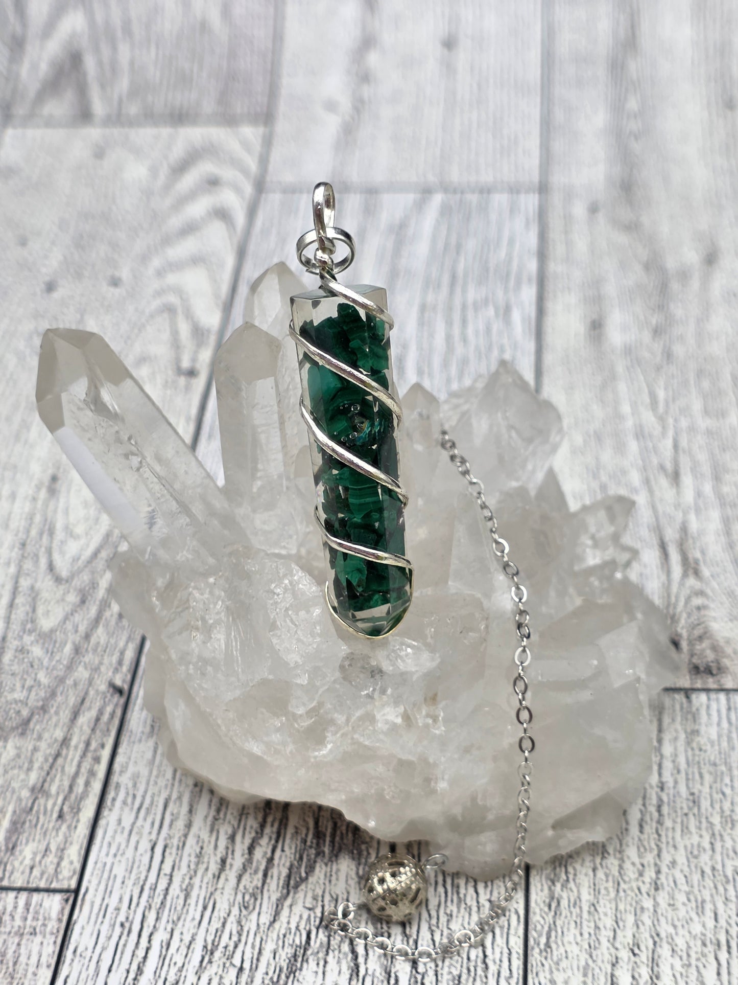 Crystal Point Pendulum