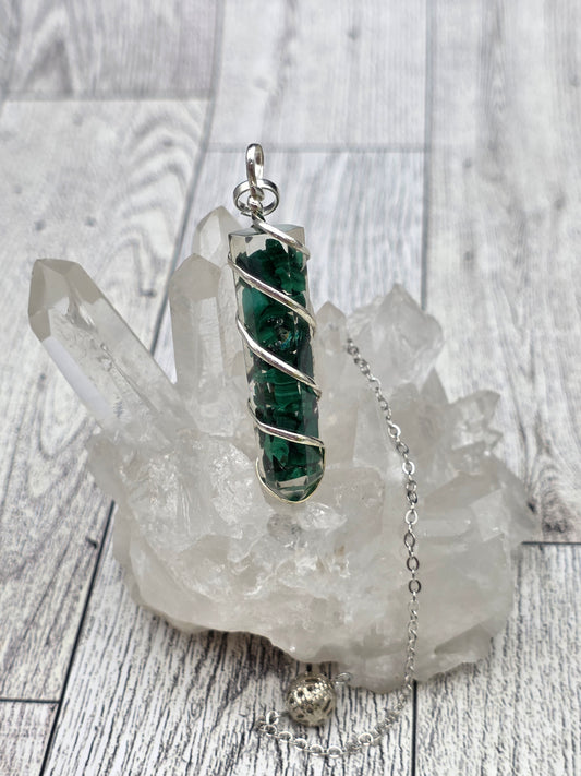 Crystal Point Pendulum