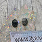 Oval Crystal Earrings - alternate view