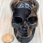 Volcanic Agate Skull - detail shot