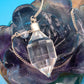 Clear Quartz Double Terminated Vogel Pendulum
