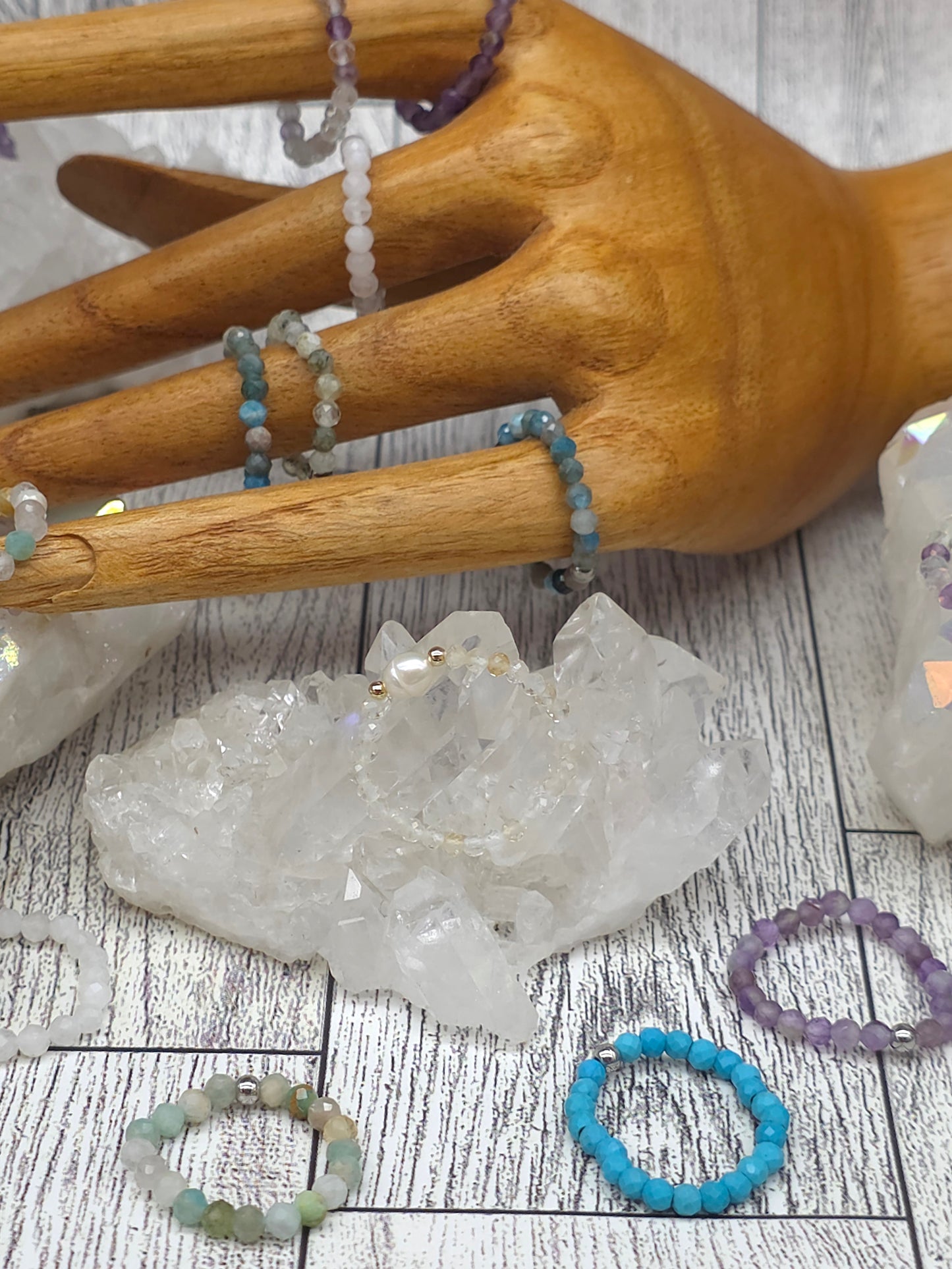 Stretchy Crystal Rings