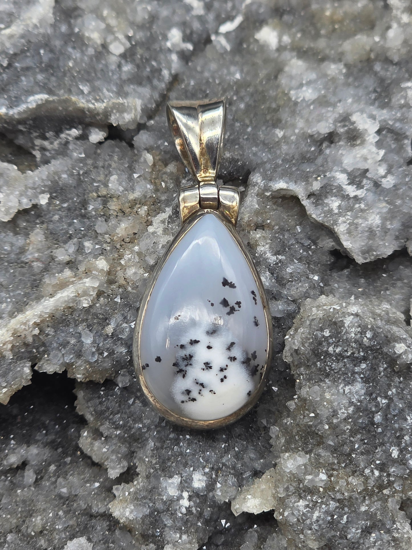 Dendritic Opal Pendant