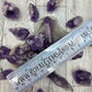 Amethyst Scepters - alternate view