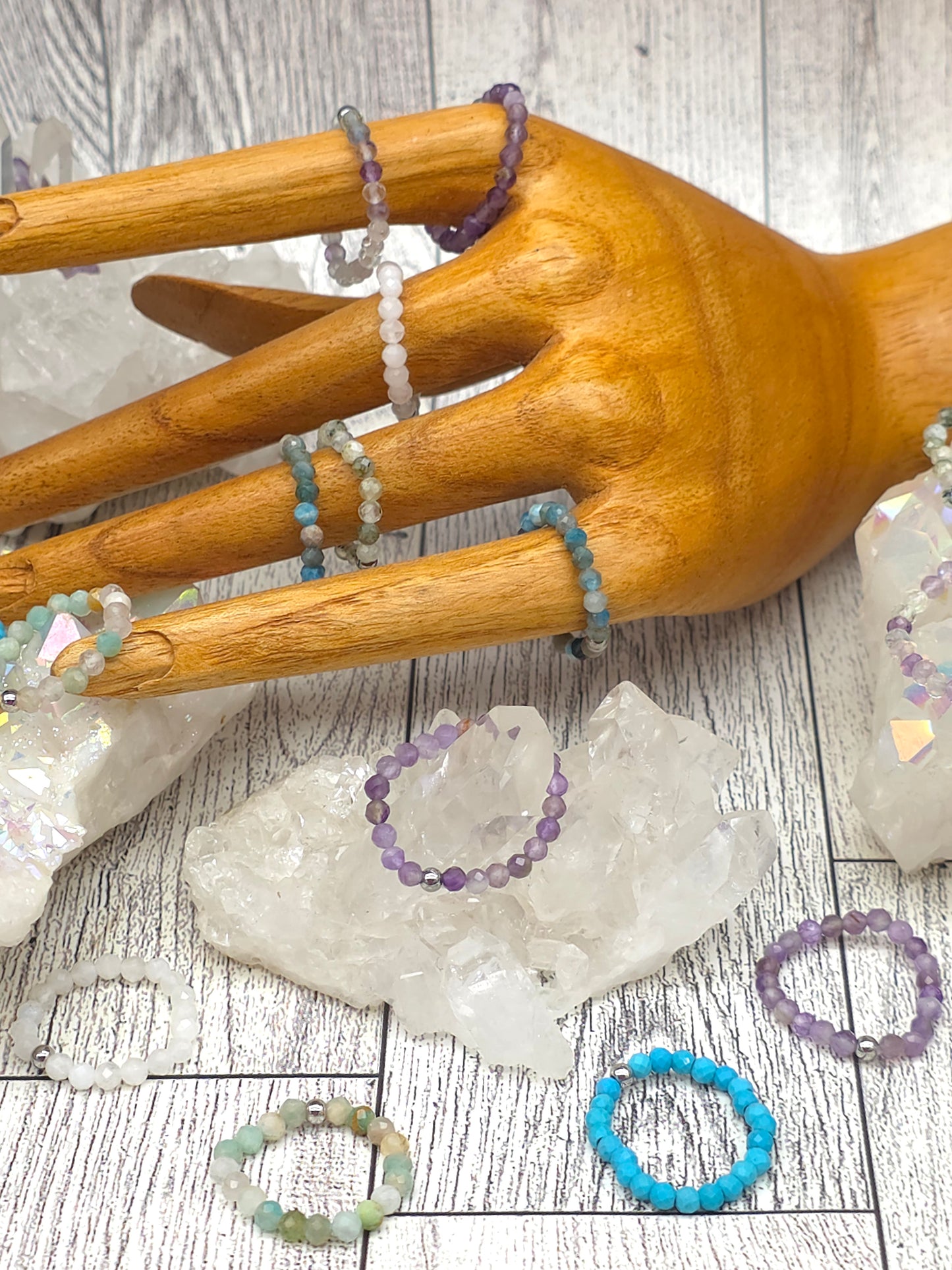 Stretchy Crystal Rings