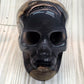 Volcanic Agate Skull - size reference