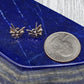 Sterling Silver Bat Post Earrings - alternate view