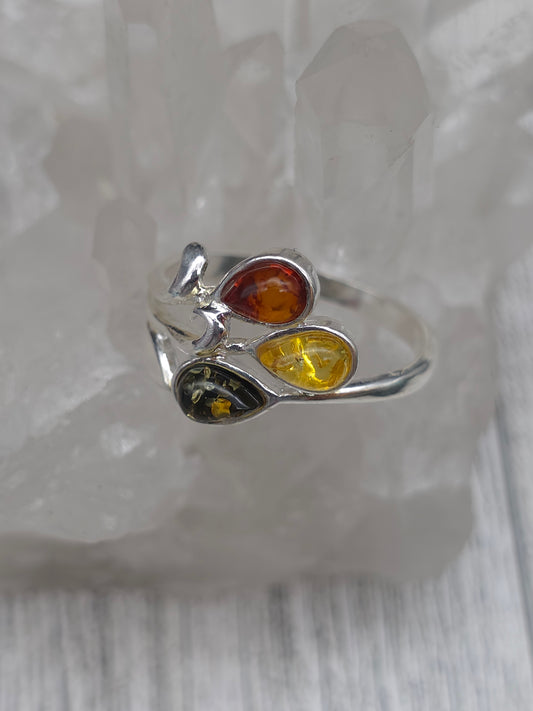 Baltic Amber Ring