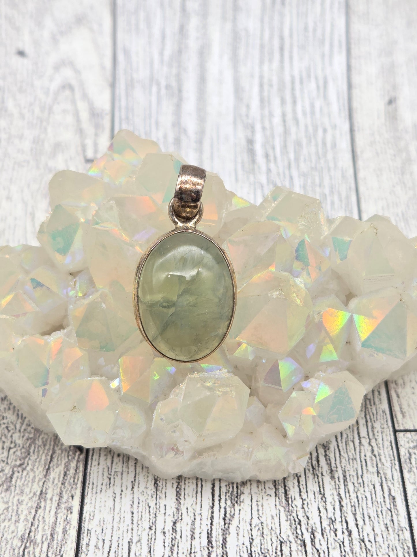 Prehnite Pendant