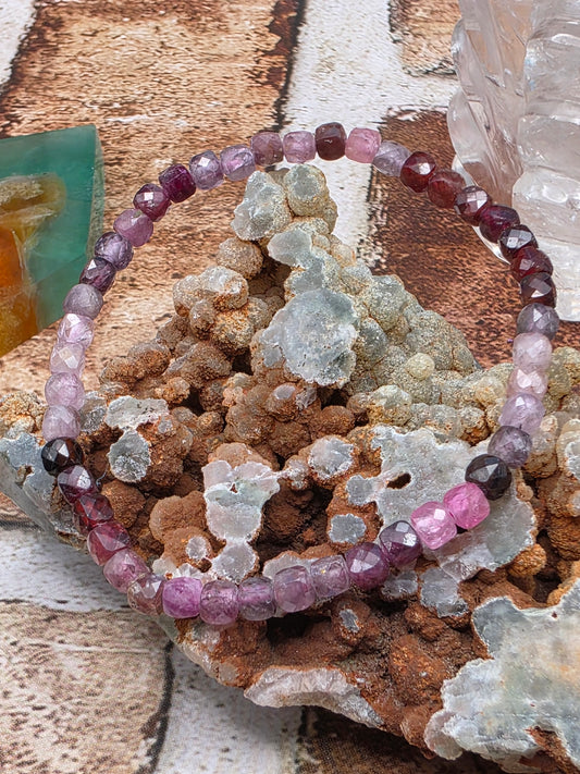 Spinel Stretchy Bracelet