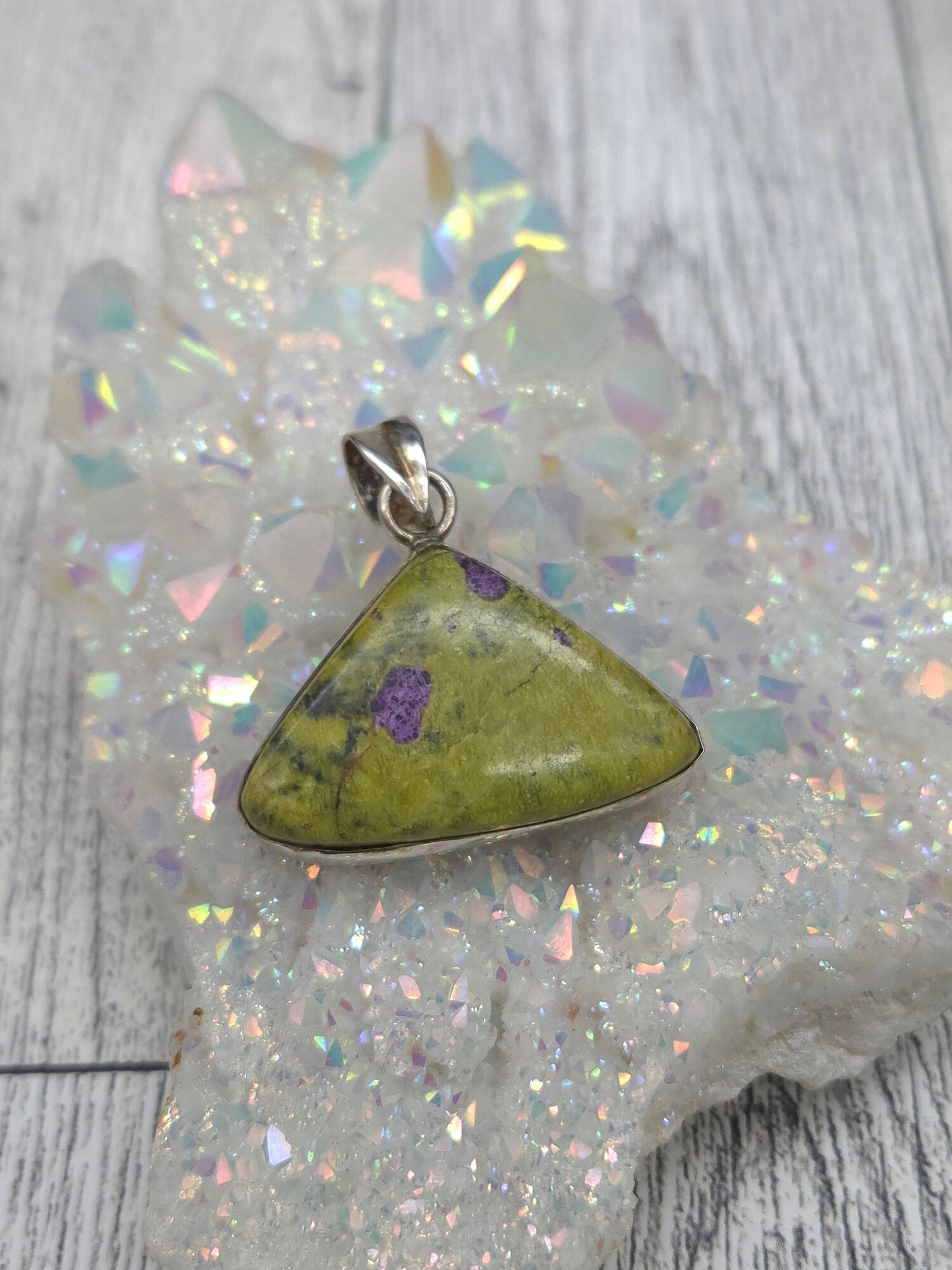 Atlantisite Stichtite Pendant