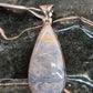 Blue Scheelite Sterling Silver Pendant - image 5