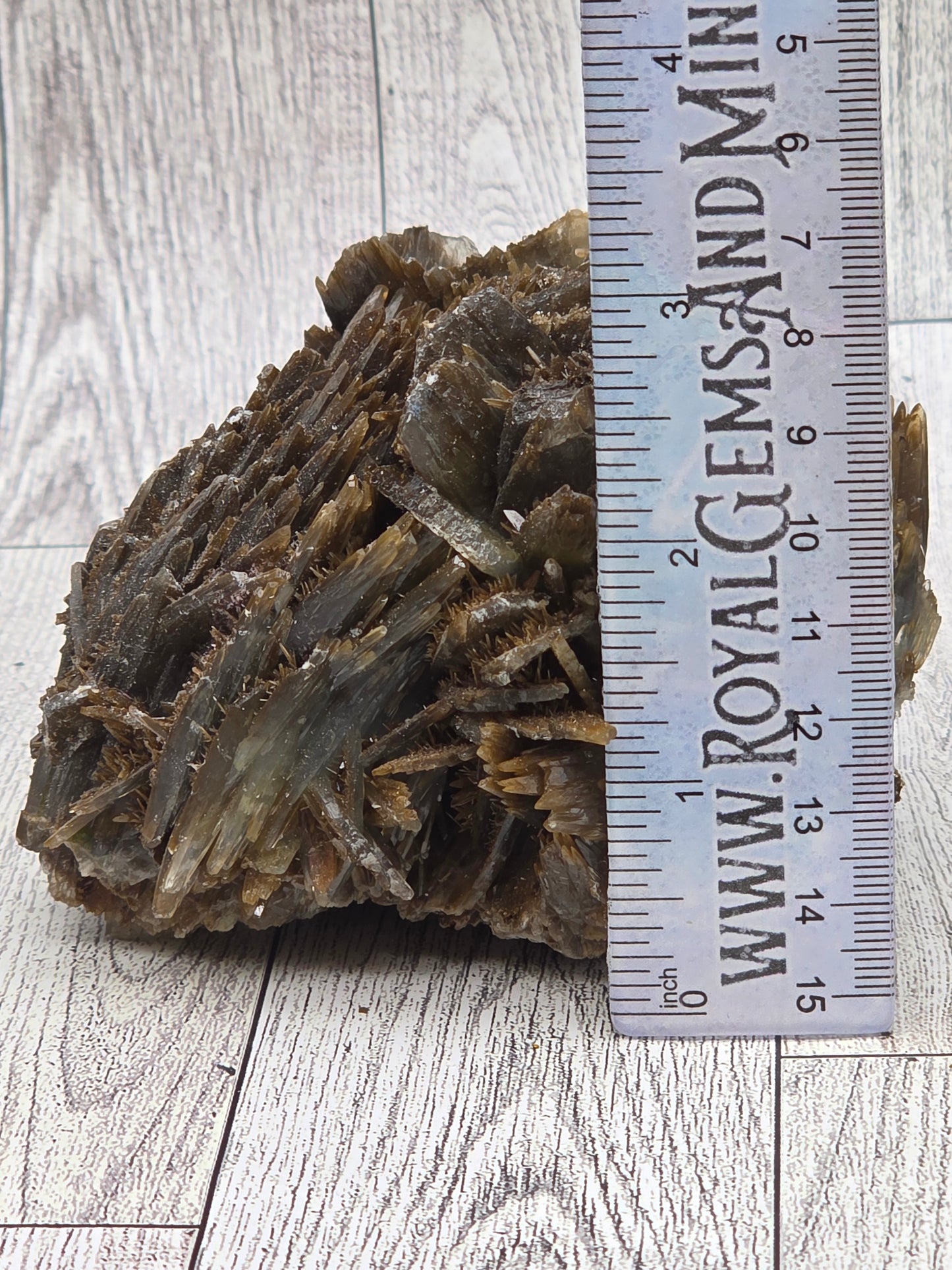 Blue Barite Specimen - image 9