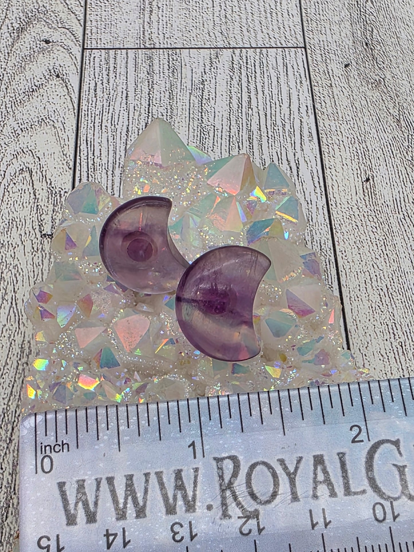 Crystal Moon Earrings